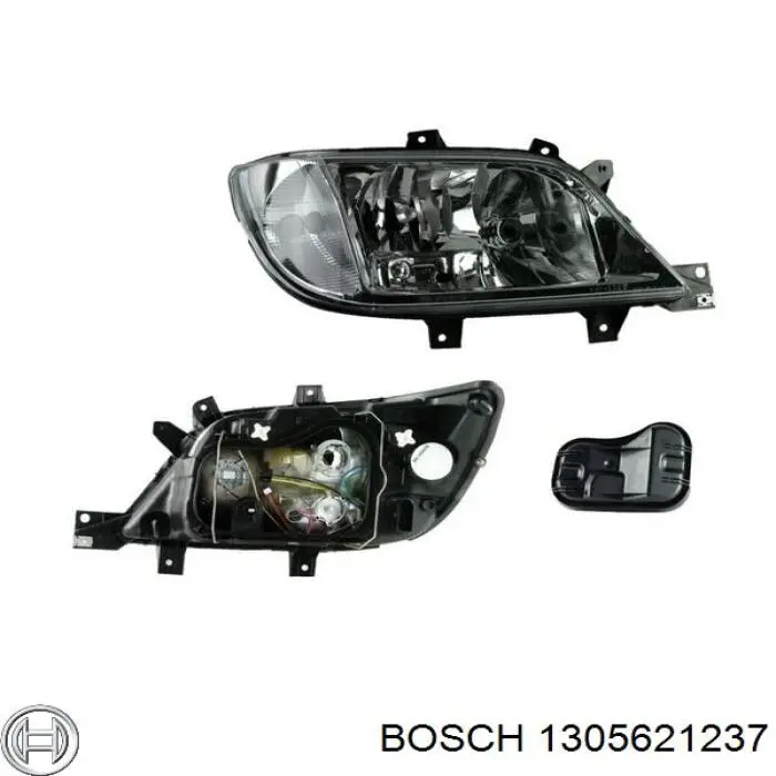 Скло лівого ліхтаря Bosch 1305621237