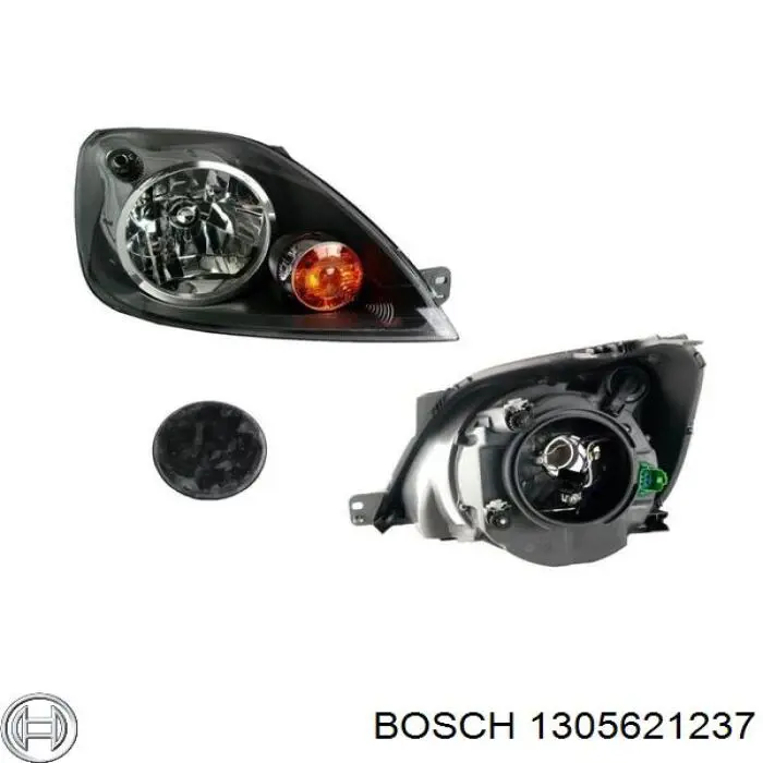 1305621237 Bosch Скло фари лівої