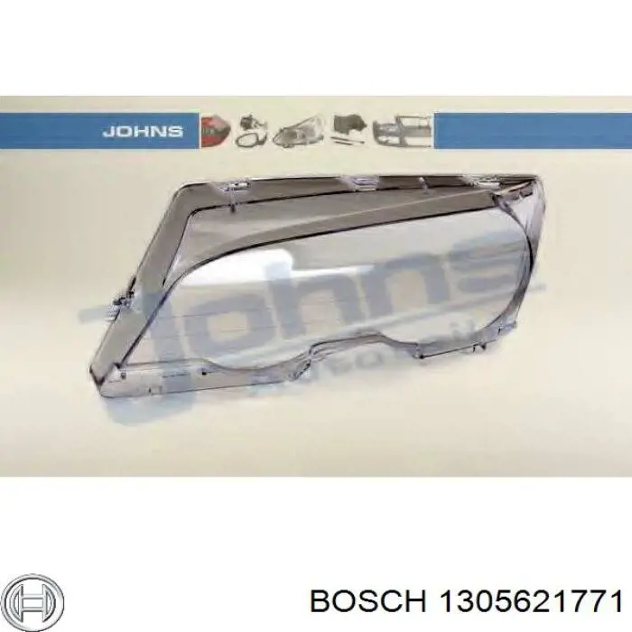 1305621771 Bosch Скло фари лівої