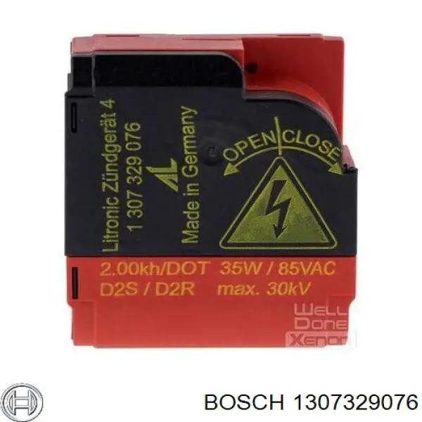 Купити 1307329076 Bosch Модуль керування (ЕБУ) світлом фар