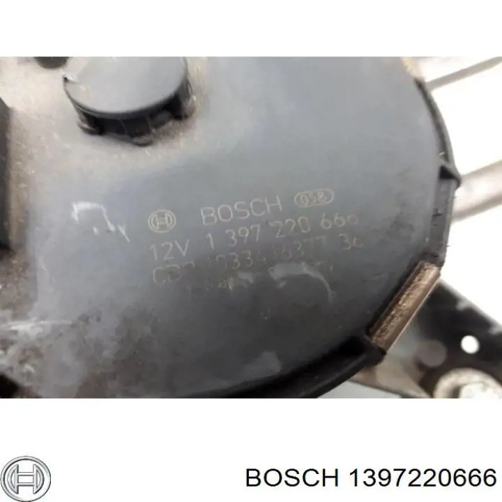 1397220666 Bosch Мотор склоочисника скла (трапеції)