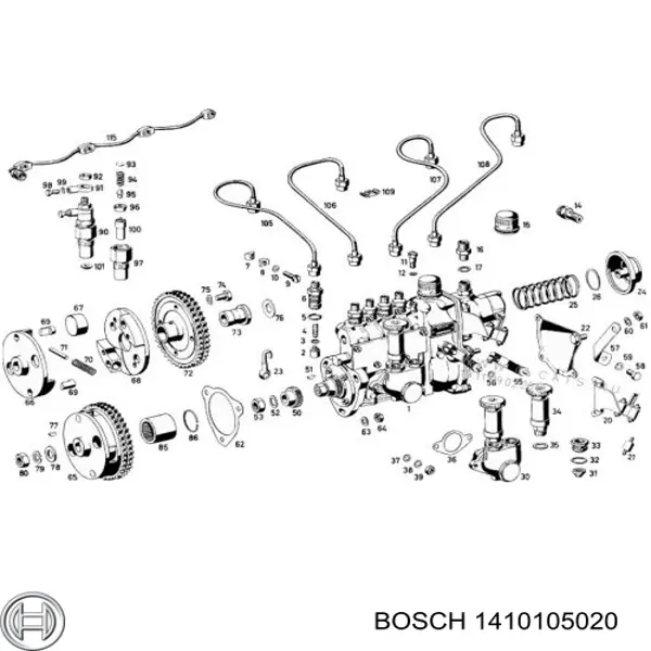 A0000741759 Mercedes Шайба форсунки верхня