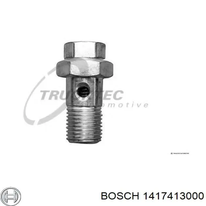 1417413000 Bosch зворотній клапан повернення палива
