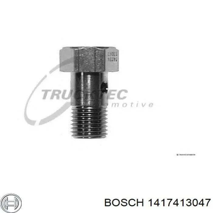 1417413047 Bosch зворотній клапан повернення палива