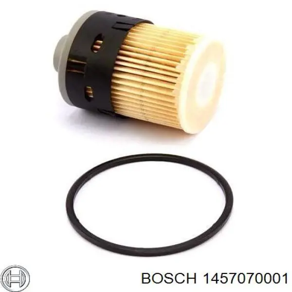 Паливний фільтр 1457070001 Bosch