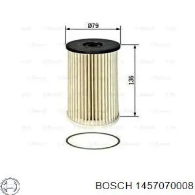 1457070008 Bosch фільтр паливний