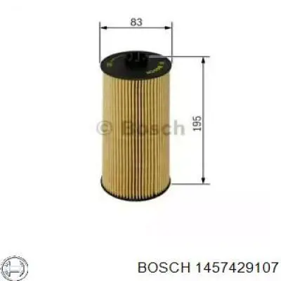 1457429107 Bosch фільтр масляний