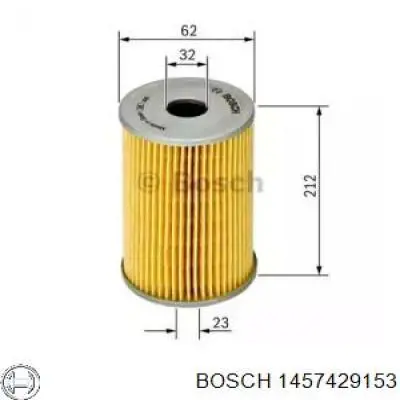 1457429153 Bosch фільтр масляний