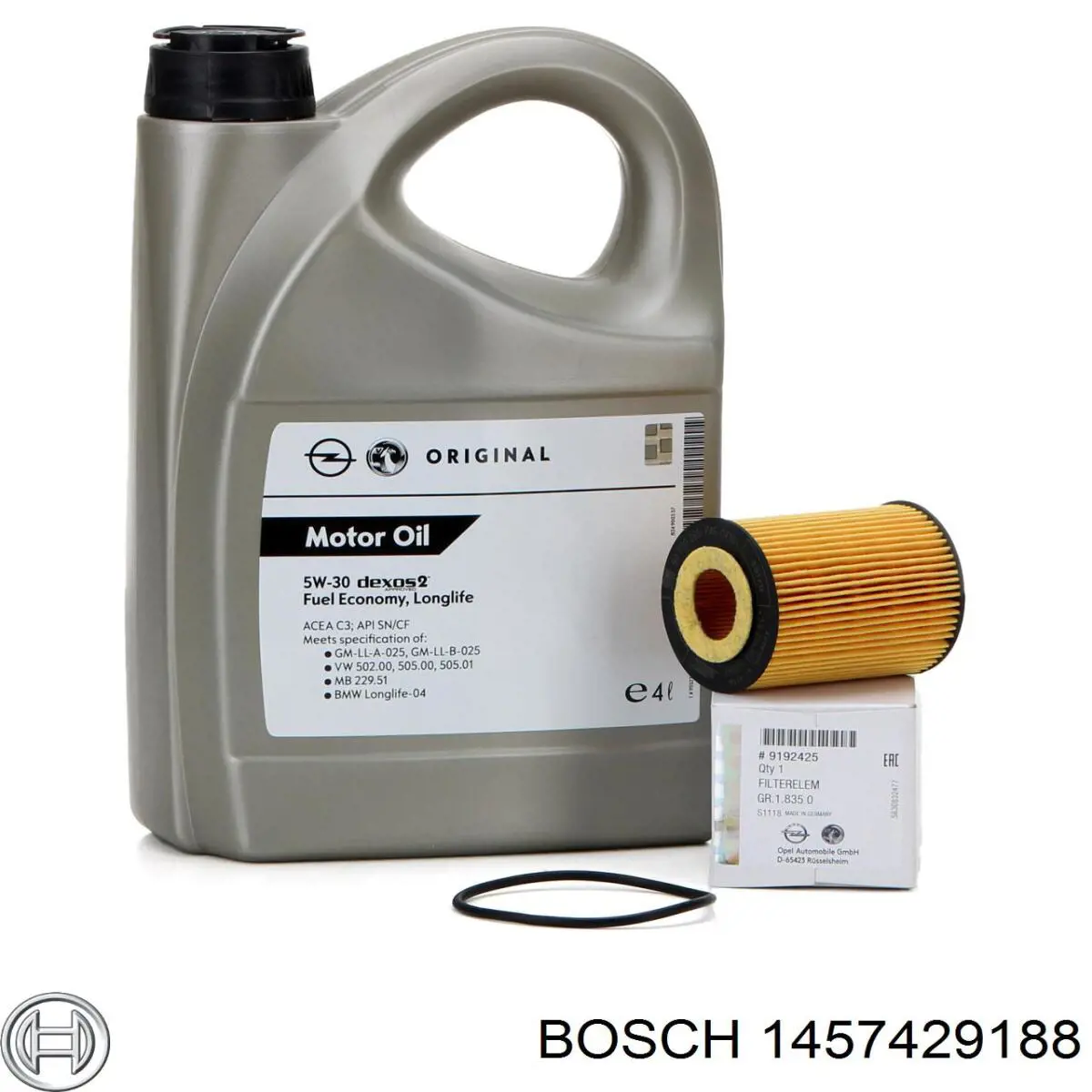 Масляний фільтр двигуна Bosch 1457429188 ціна, від 3.49 USD