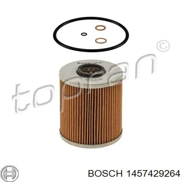 Масляний фільтр 1457429264 Bosch