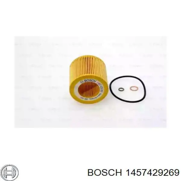 Масляний фільтр двигуна Bosch 1457429269 ціна, від 7.85 USD