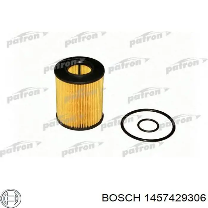 1457429306 Bosch Фільтр масла
