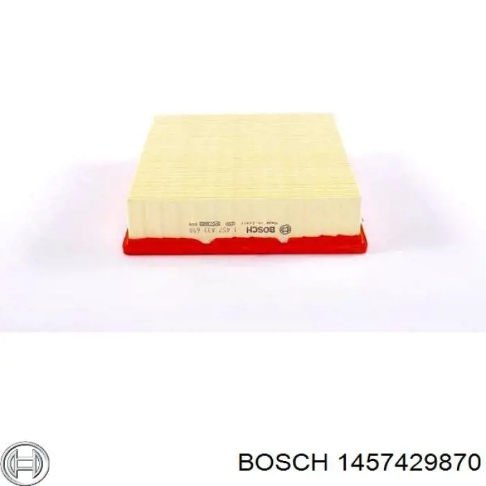 Елемент повітряного фільтра Bosch 1457429870 ціна, від 8.51 USD