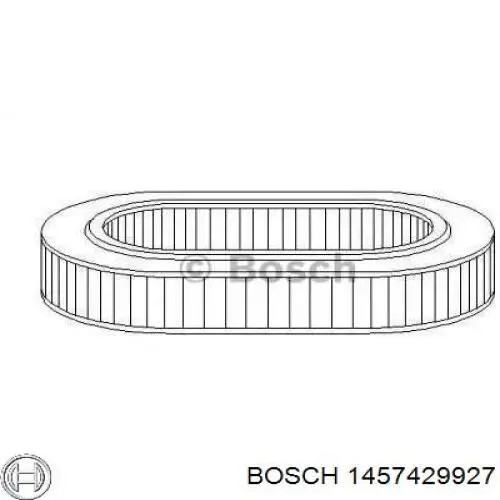 Повітряний фільтр 1457429927 Bosch