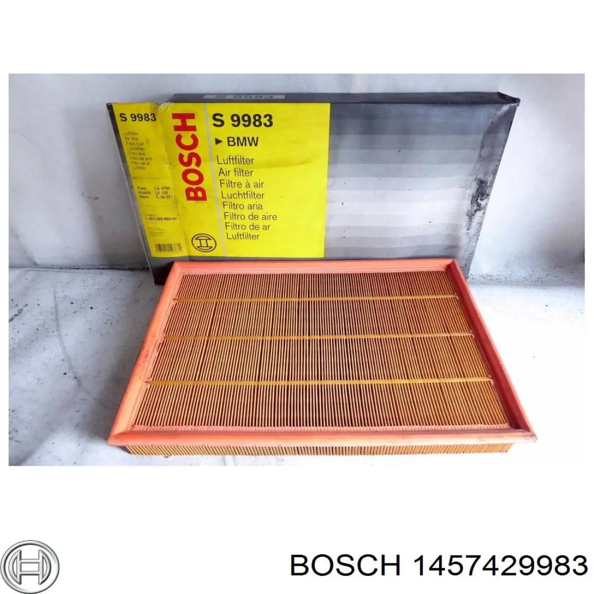 1457429983 Bosch Повітряний фільтр двигуна