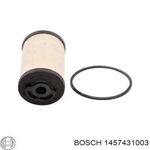Фільтр тонкого очищення палива Bosch 1457431003 ціна, від 5.02 USD