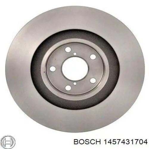 Фільтр тонкого очищення палива Bosch 1457431704 ціна, від 5.50 USD