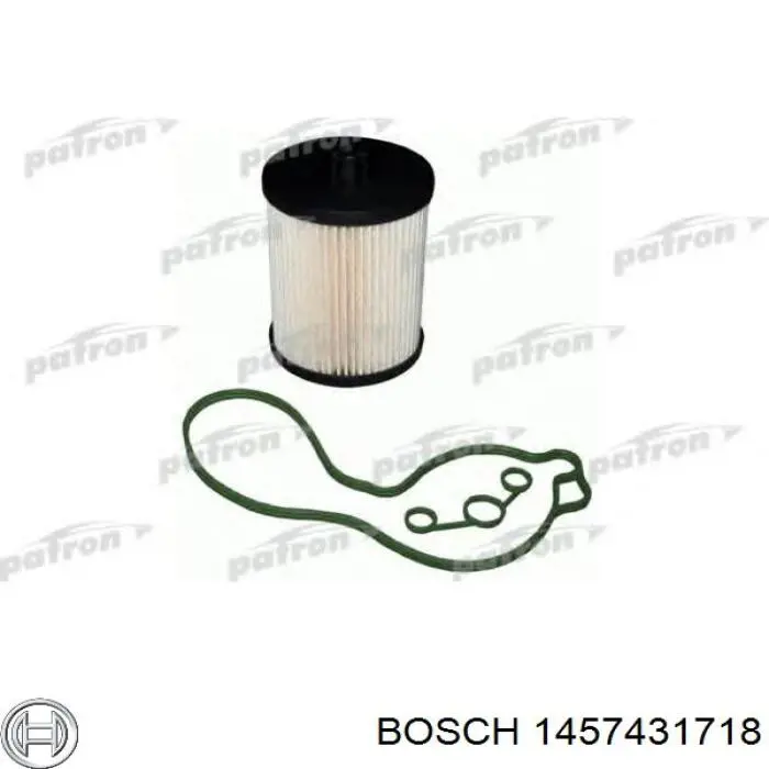Фільтр паливний Bosch 1457431718