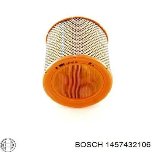 1457432106 Bosch фільтр повітряний