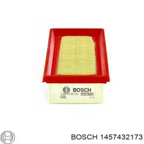 1457432173 Bosch фільтр повітряний