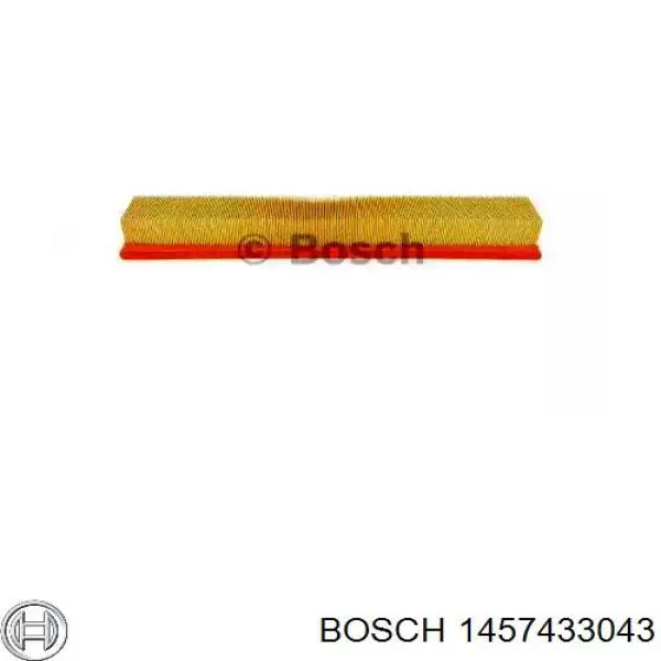 1457433043 Bosch фільтр повітряний