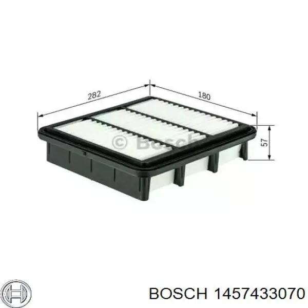 1457433070 Bosch Повітряний фільтр двигуна