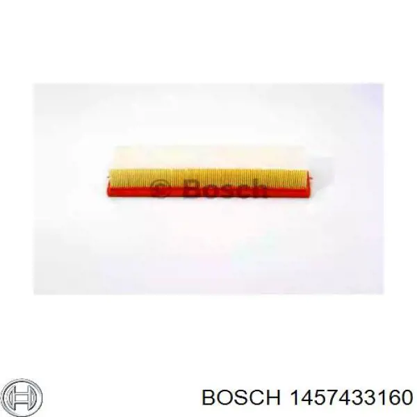 Елемент повітряного фільтра Bosch 1457433160 ціна, від 7.00 USD