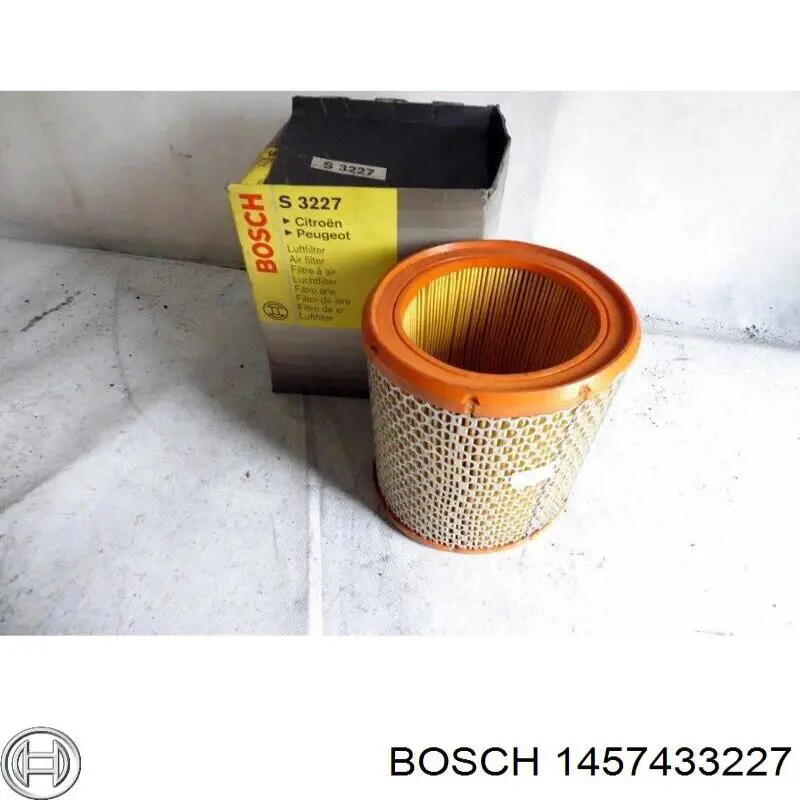 1457433227 Bosch фільтр повітряний
