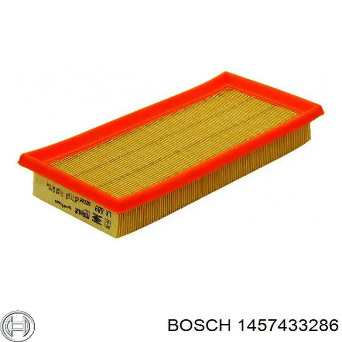 1457433286 Bosch фільтр повітряний