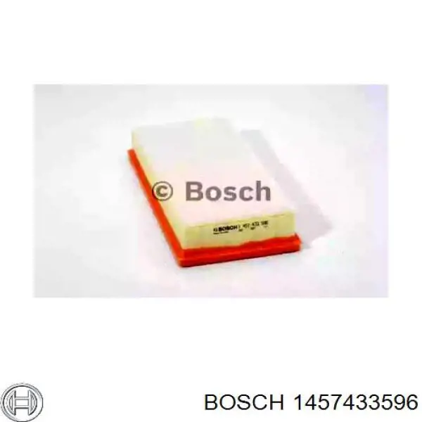 1457433596 Bosch фільтр повітряний