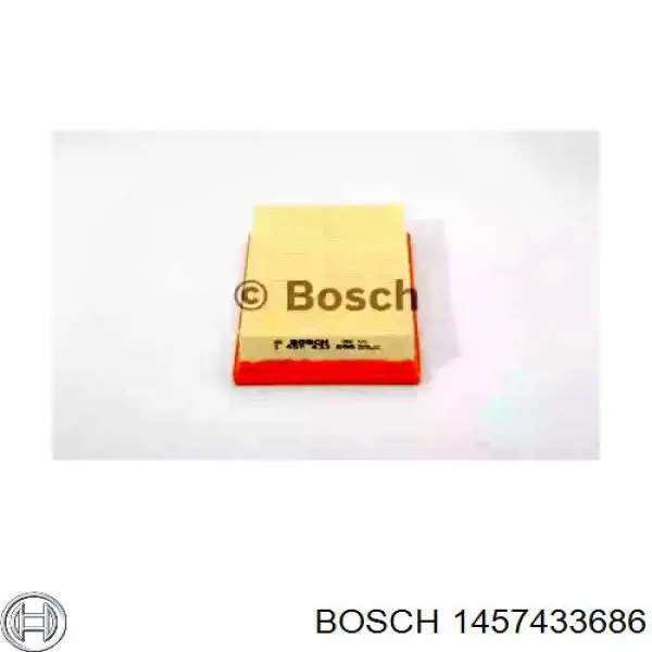 Елемент повітряного фільтра Bosch 1457433686 ціна, від 7.76 USD