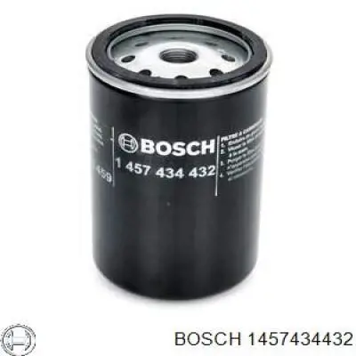 1457434432 Bosch фільтр паливний