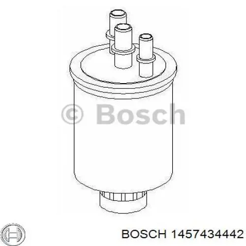 Паливний фільтр 1457434442 Bosch