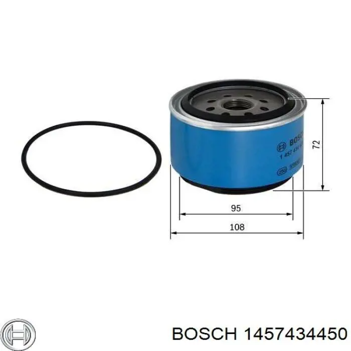 1457434450 Bosch фільтр паливний
