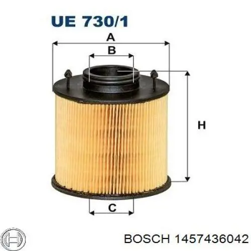 Фільтр ad blue 1457436042 Bosch