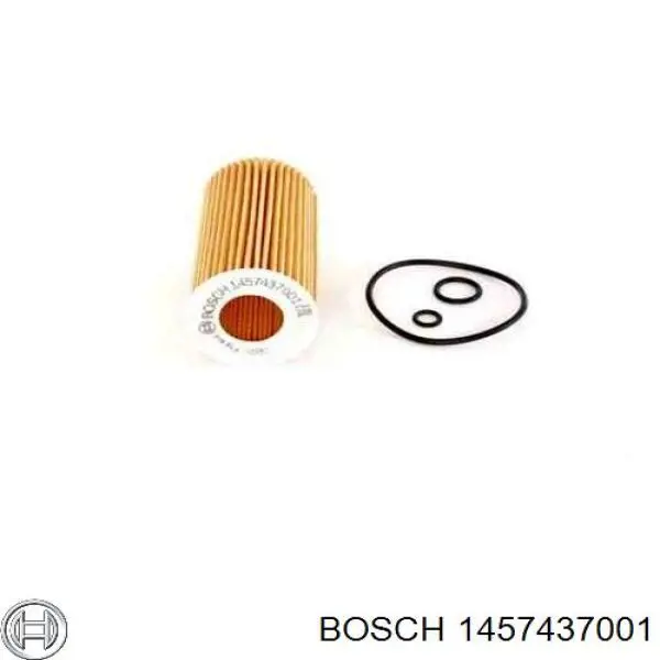 Фільтр масляний Bosch 1457437001