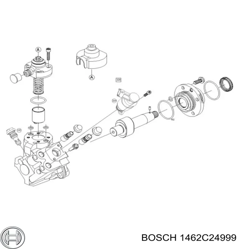  Bosch 1462C24999 ціна, від 151.89 USD