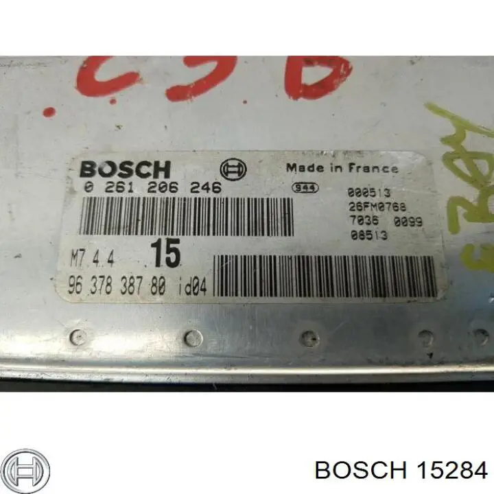15284 Bosch лямбдазонд, датчик кисню до каталізатора