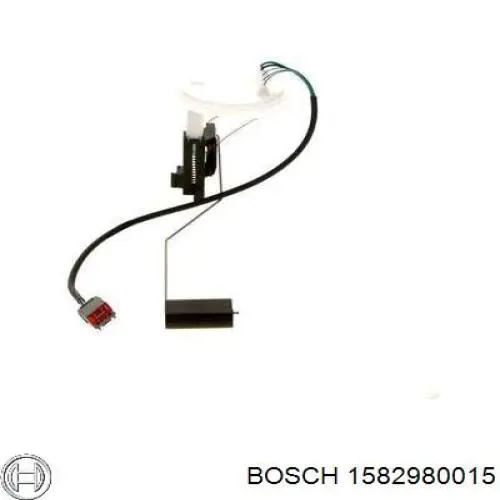 1582980015 Bosch радіатор кондиціонера