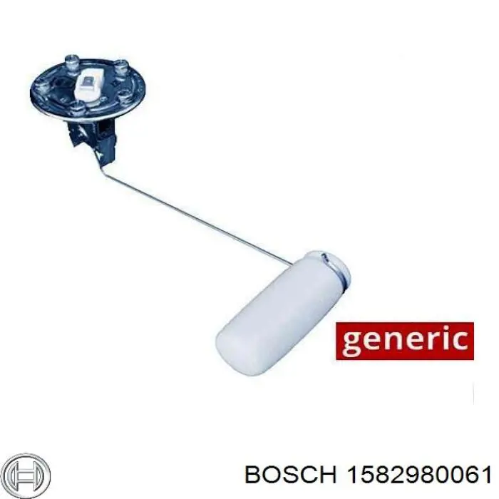1582980061 Bosch датчик рівня палива в баку