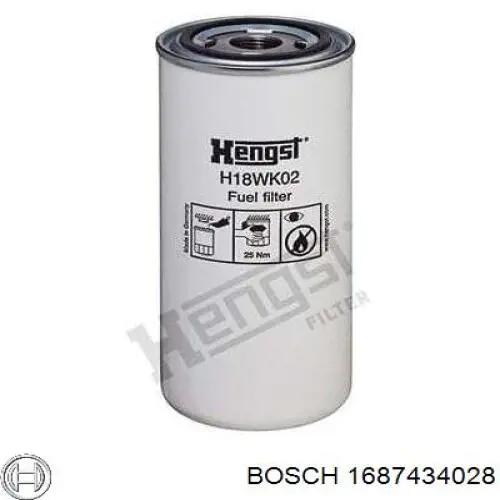 1687434028 Bosch Фільтр палива