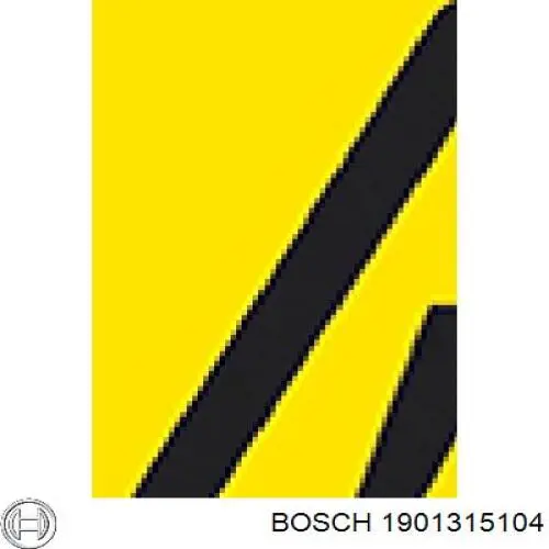 Клема акумулятора (АКБ) 1901315104 Bosch