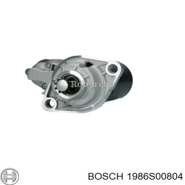 1986S00804 Bosch стартер