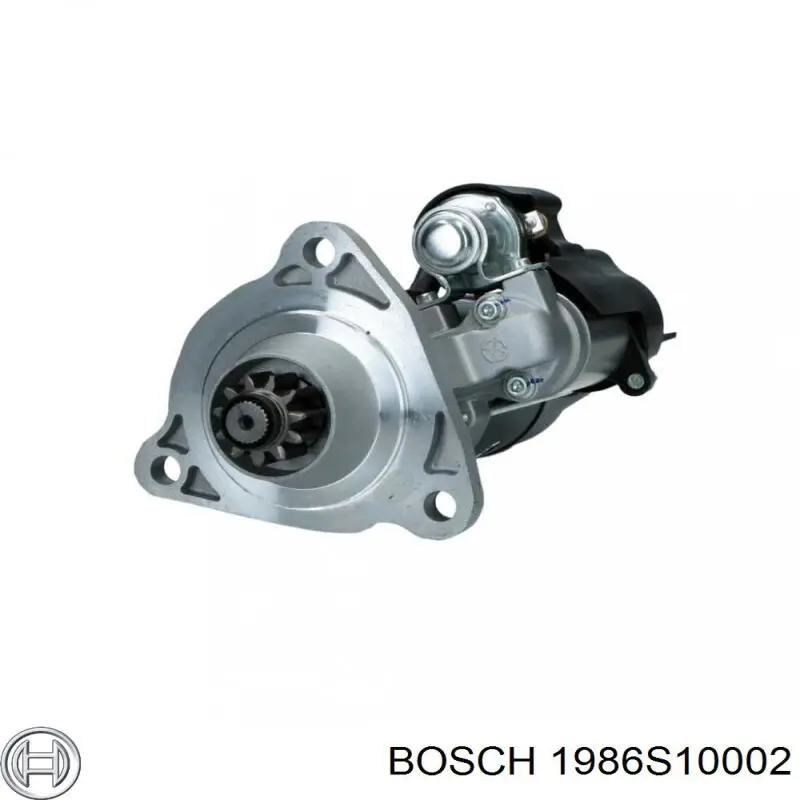 Стартер автомобільний Bosch 1986S10002