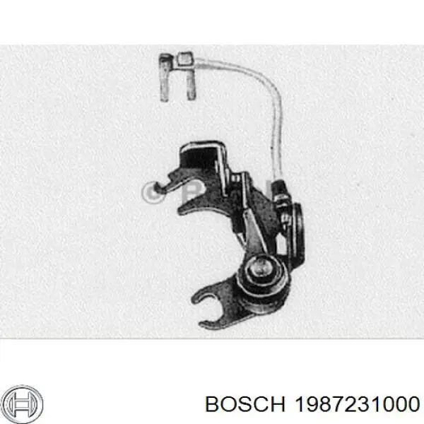 1987231000 Bosch замок запалювання, контактна група