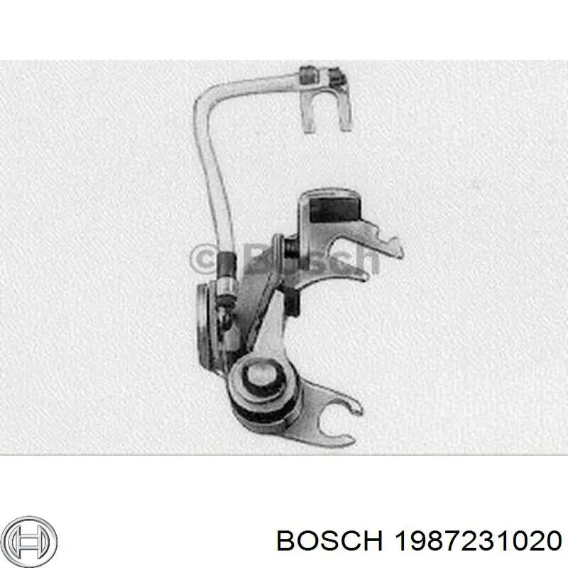 Контактна група розподільника запалювання 1987231020 Bosch