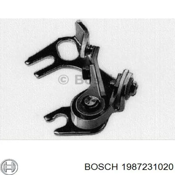 Контактна група розподільника запалювання Bosch 1987231020 ціна, від 2.59 USD