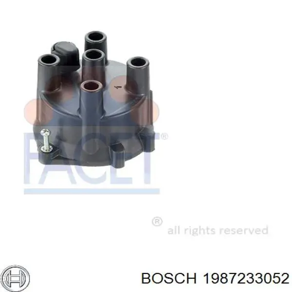 1987233052 Bosch Кришка розподільника запалювання / трамблера