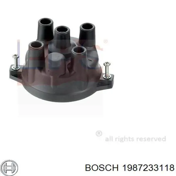 1987233118 Bosch кришка розподільника запалювання/трамблера