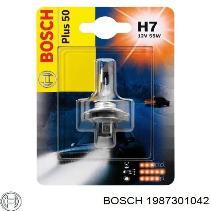 Лампочка галогенна 1987301042 Bosch